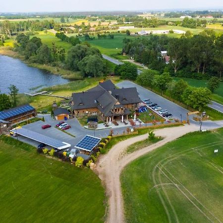 Labedz Hotel Karczma Iława Kültér fotó